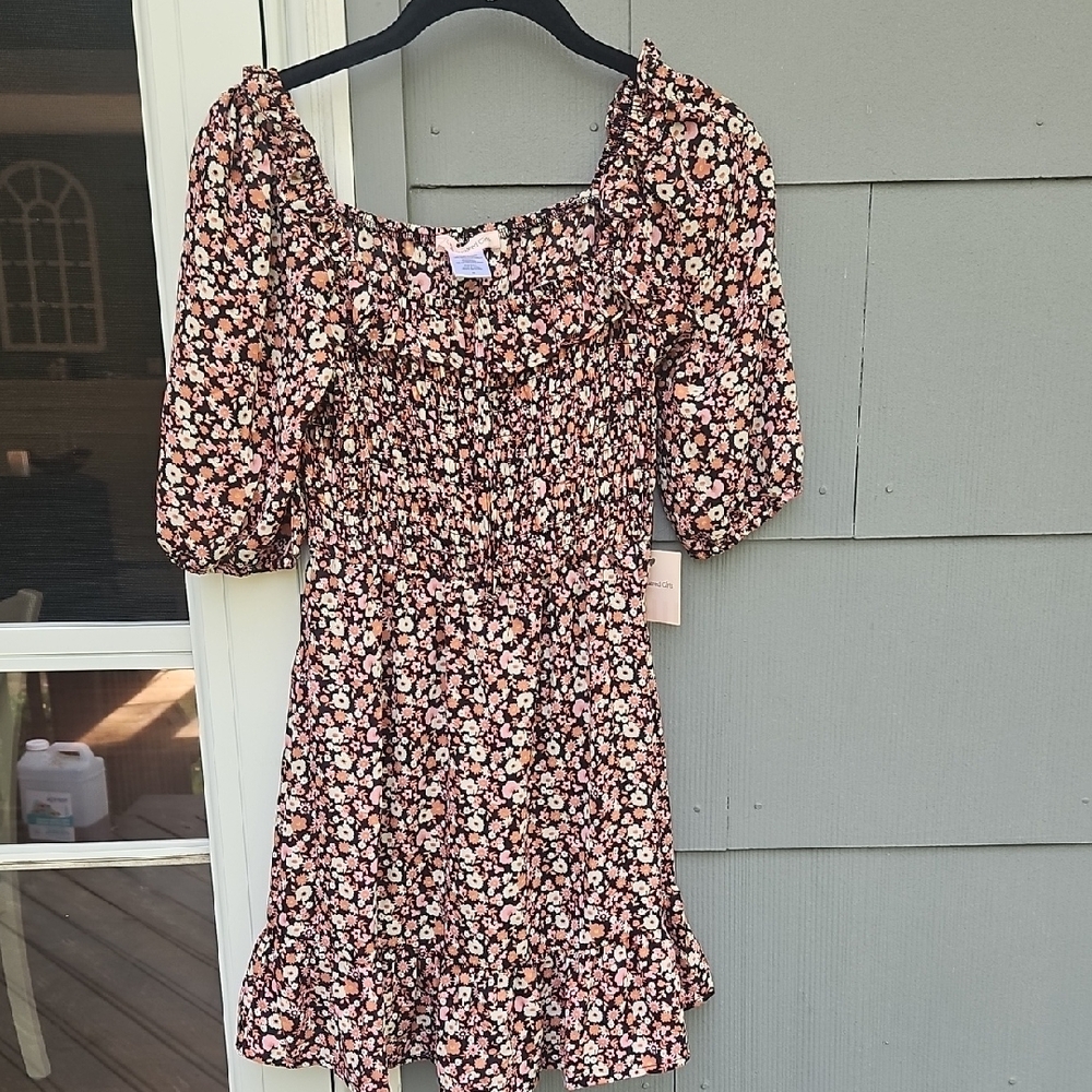 Love Squared Girls Floral Dress